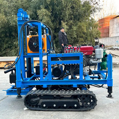 22HP Diesel Engine 150m Wheel Drilling Rig Mine Drilling Rig Water Drilling Rig for Well