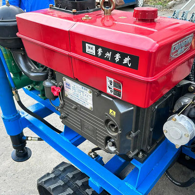 120m Depth 22HP Diesel Small Portable Borehole Water Wells Drilling Rigs
