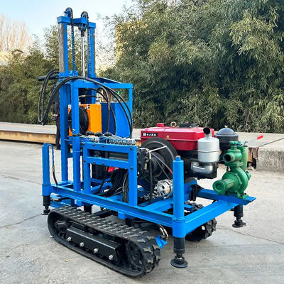 Small Diesel Water Well Drilling Rig Hydraulic 100m 150m 200m Water Well Drilling Machine