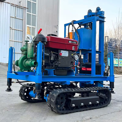 150 Meter Diesel Hydraulic Water Well Drilling Rig/Suitable for Soil and Quicksand Layers