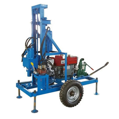 150 Meter Diesel Hydraulic Water Well Drilling Rig/Suitable for Soil and Quicksand Layers