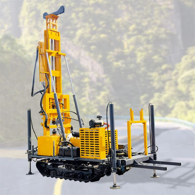 Crawler Type Deep Water Well Drilling Rig with 350m Drill Hole Depth