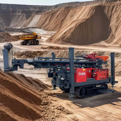 Crawler Water Well Drilling Rig with Drilling Depth 200m、300m、500m and Diesel Engine