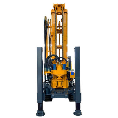 Crawler Type Deep Water Well Drilling Rig with 350m Drill Hole Depth