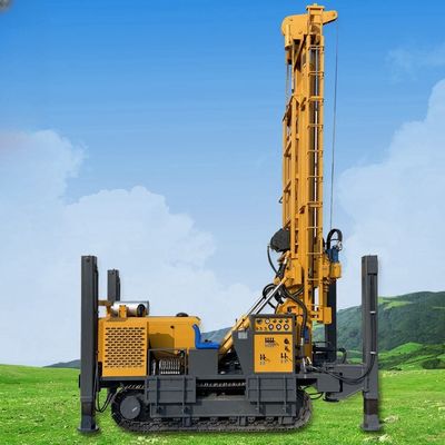 350m 380m Dual-Power Hydraulic Drilling Rig Water and Air Dual-Use New Drilling Rig