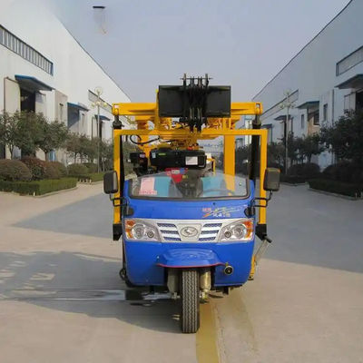 Agricultural Deep Water Well Hydraulic Drilling Rig 3 Wheeled Vehicle Mounted