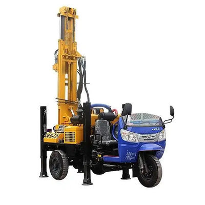 Household Three Wheeled Mobile Drilling Equipment 200 Meter