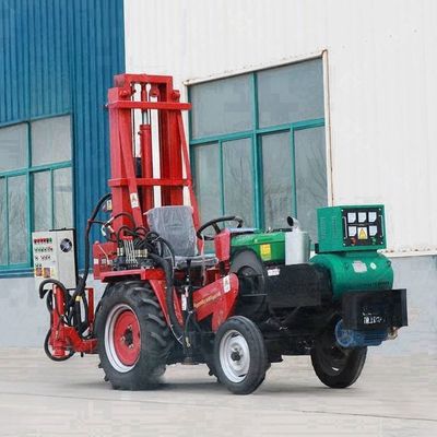 Positive Circulation Tractor Drilling Rig 100 Meter For Farmland Irrigation Well