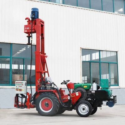 Positive Circulation Tractor Drilling Rig 100 Meter For Farmland Irrigation Well