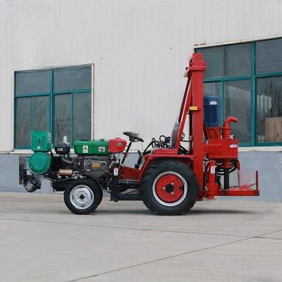 Positive Circulation Tractor Drilling Rig 100 Meter For Farmland Irrigation Well