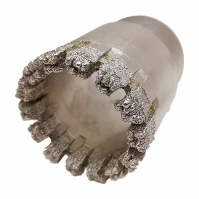 Exploration Electroplated Diamond Drill Bit AISI Standard For Medium Hard Layer