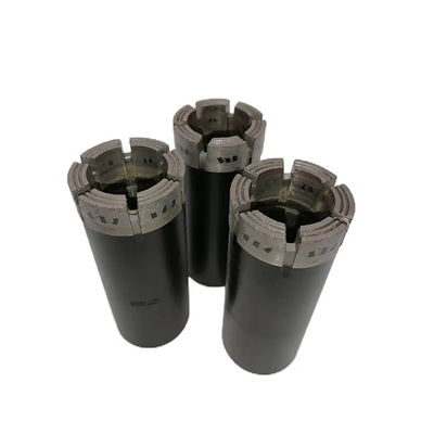 Mining Drilling Impregnated Diamond Core Bits T2-76 T6-101 For Conventional Barrels