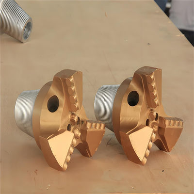 Mining Drill Bit 200mm 3 Wing 4 Wing Concave PDC Drill Bit PDC Drag Bit