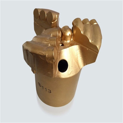113mm 3wings PDC Drill Bit Steel Body No Core Bit