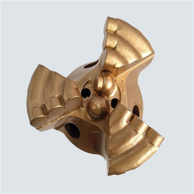 113mm 3wings PDC Drill Bit Steel Body No Core Bit