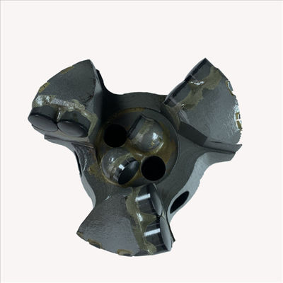 Steel PDC Drill Bit Three-Wing Concave Coreless Button Bit for Coal Mining and Well Drilling