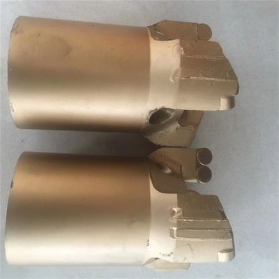 75mm 3 Wings Concave PDC Coreless Rock Drill Bit for Well Mining Borehole Construction Project