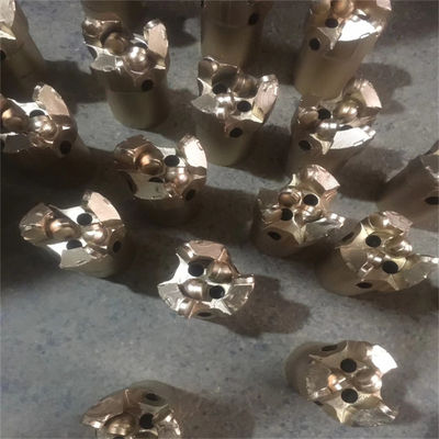 75mm 3 Wings Concave PDC Coreless Rock Drill Bit for Well Mining Borehole Construction Project