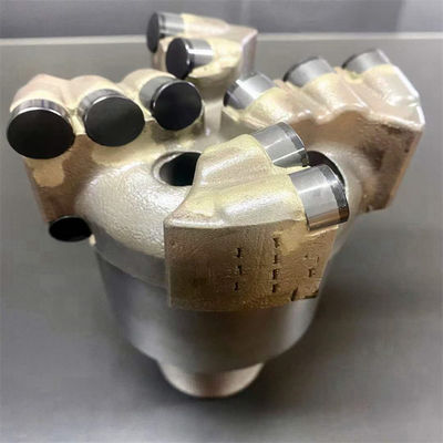 PDC Matrix Body Flat Sintered Drill Bit With Nw Pin Top Head 76 99 112 120 133mm
