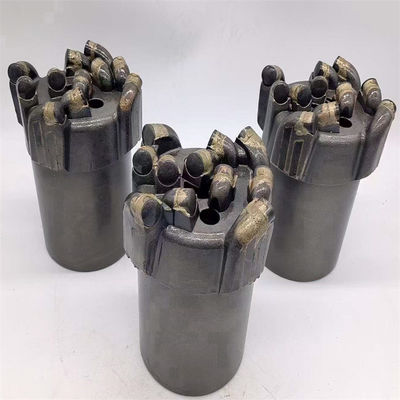 PDC Matrix Body Flat Sintered Drill Bit With Nw Pin Top Head 76 99 112 120 133mm