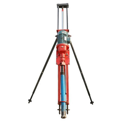 AC Motor DTH Rotary Drilling Rig Portable Rock Drill Rig 4kw