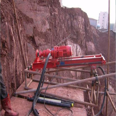 Gas Electric Linkage Impact Rotary Rock DTH Drilling Rig Slope Support Blasting Hole