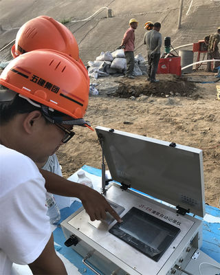 Large Cycle Automatic Printing Grouting Recorder Cement Mixing Grouting Monitor Flow Recording Equipment