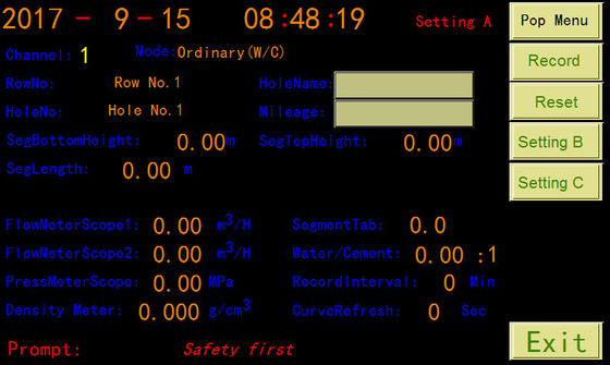 Lugeon Experimental Instruments And Data Acquisition Recorders For Geotechnical Analysis